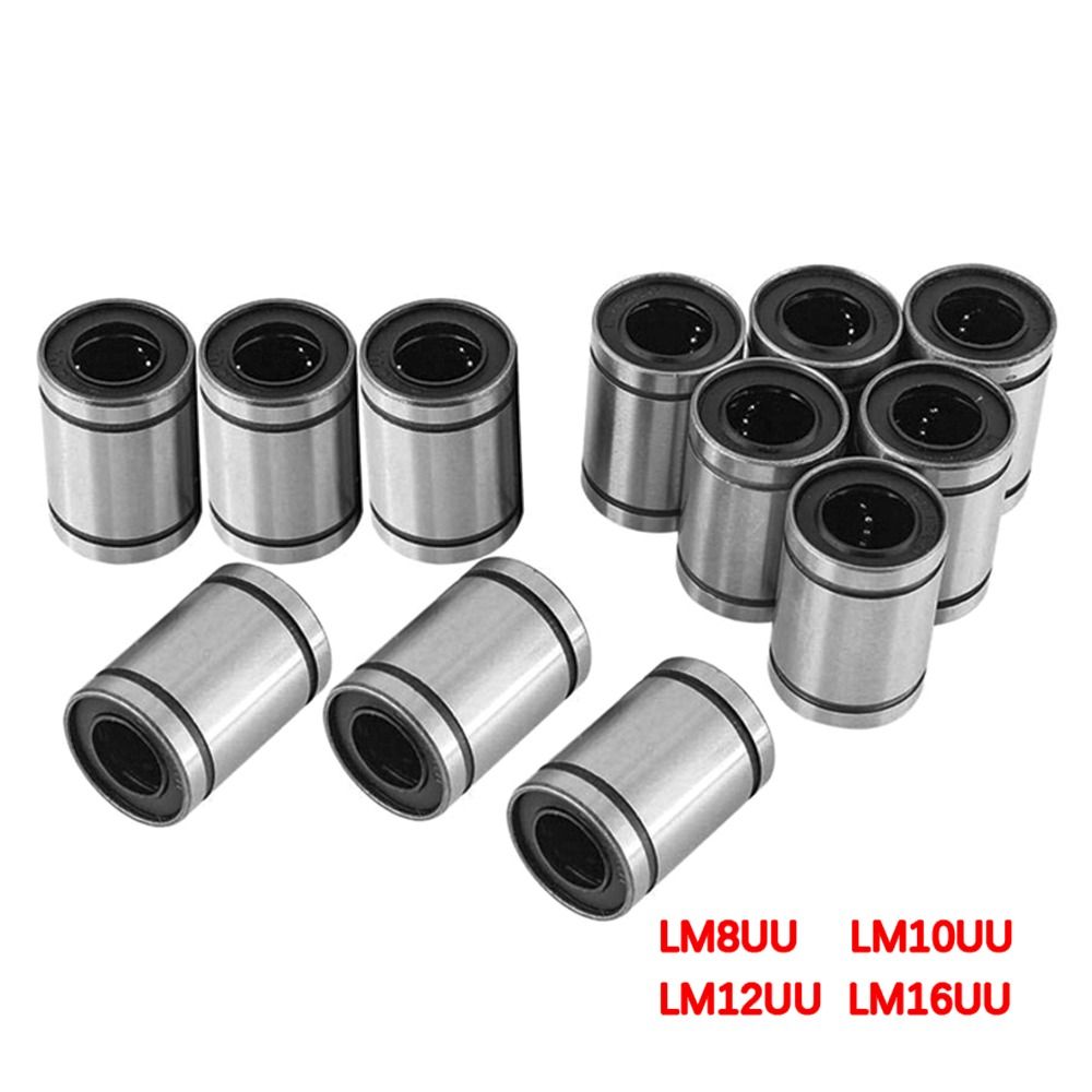 Lm8Uu Bearing - Batang Baja Krom CNC, Poros, Bantalan