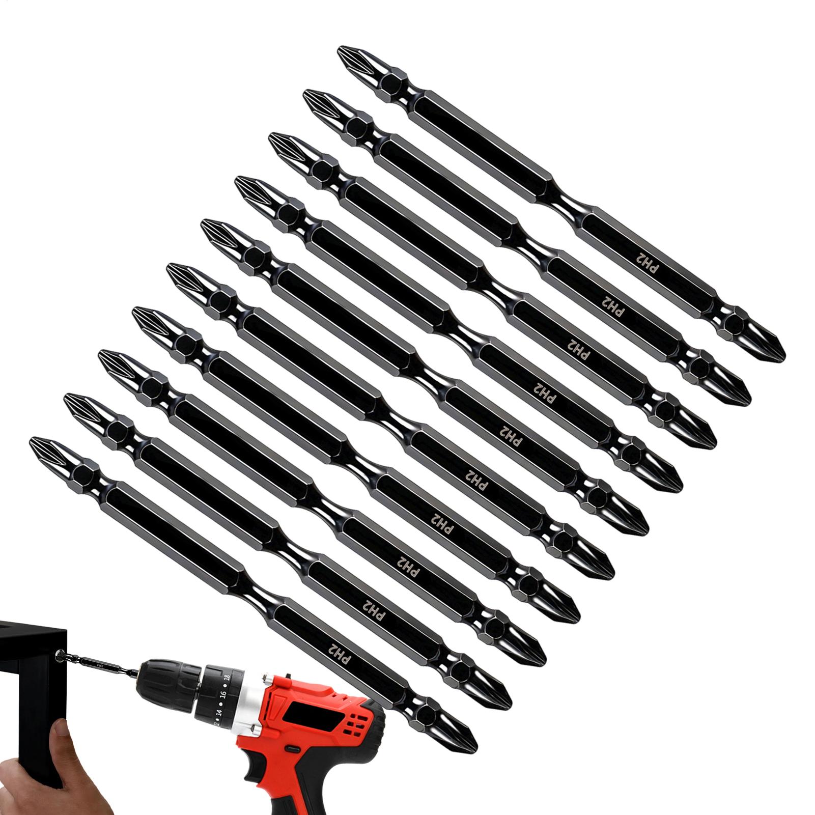 Drill Bit Set - Bit Magnetik untuk Bor, Kit Kepala