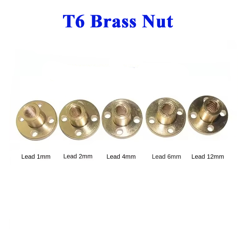 Lead Screw 8Mm - 1 Buah T6 Sekrup Timah Bulat
