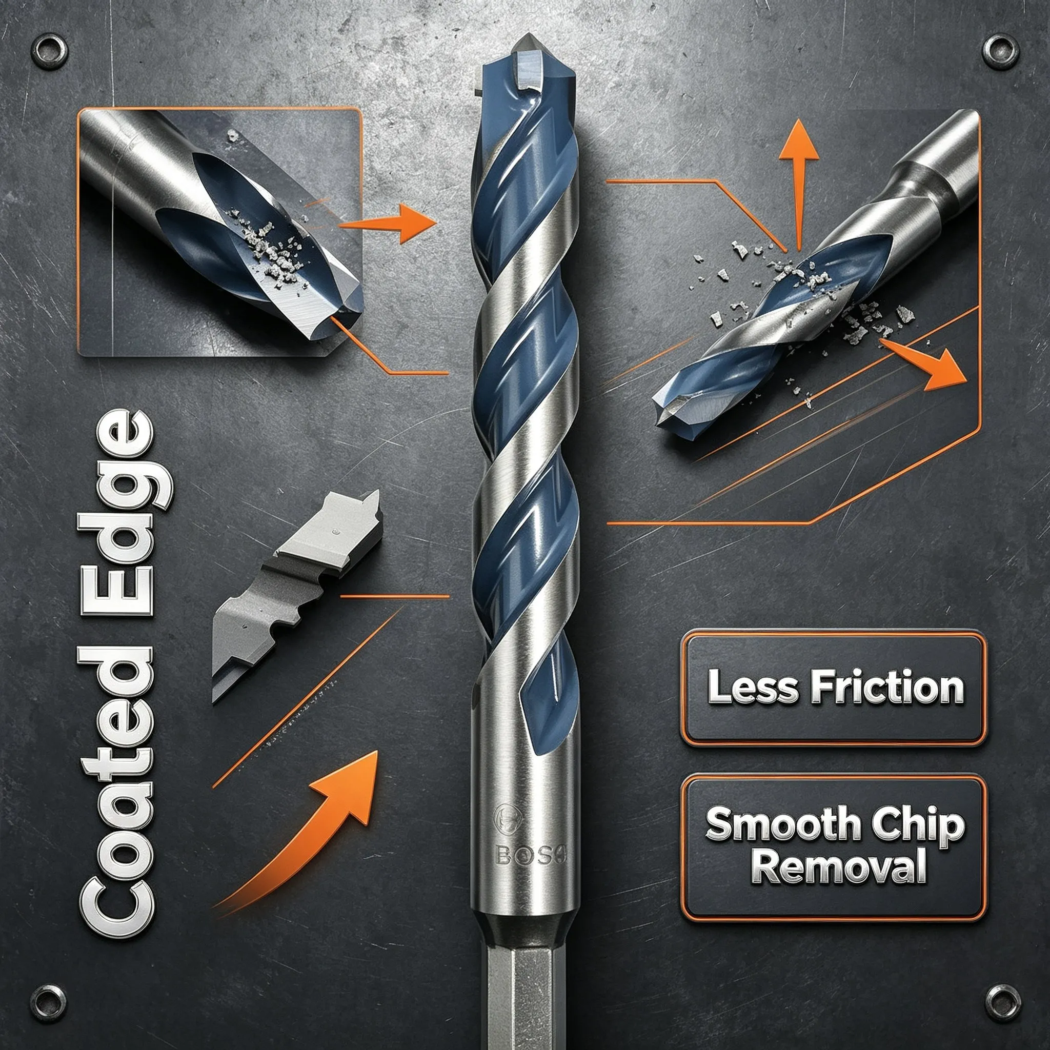 Drill Bit Set - Mata Bor Multifungsi BOSCH EXPERT HEX-9,