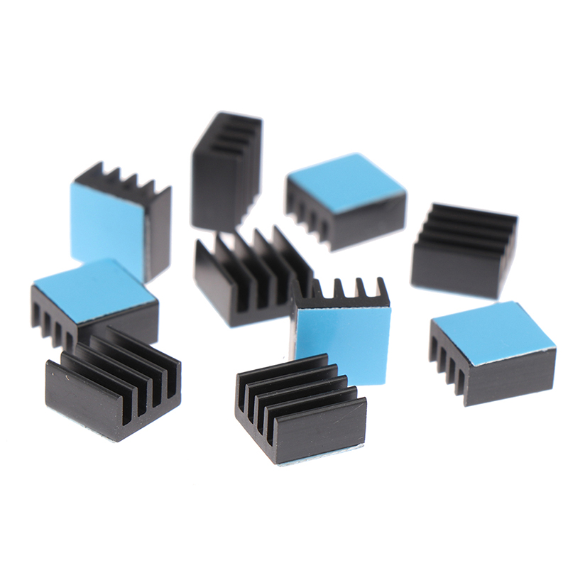 Aluminium Extrusion - 10 Buah Pendingin Radiator Aluminium 8.8*8.8*5Mm