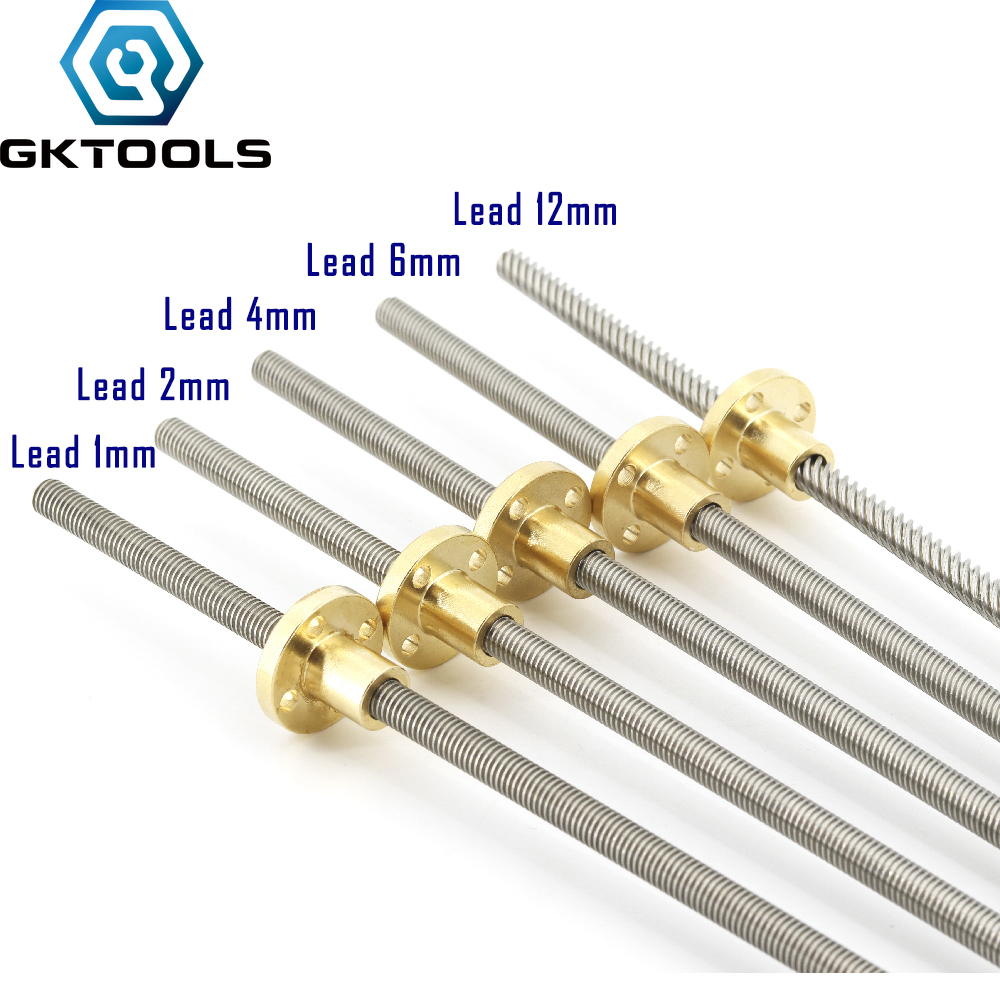 304 Sekrup T8 Baja Tahan Karat - Lead Screw 8Mm ulasan dan harga