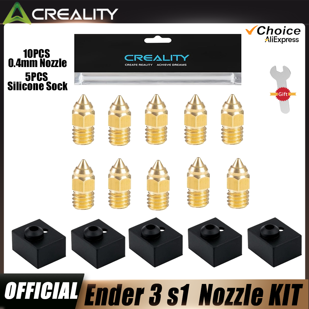 Creality 5 Buah Kaus Kaki Sili - Aluminium Profile 2020 ulasan dan harga