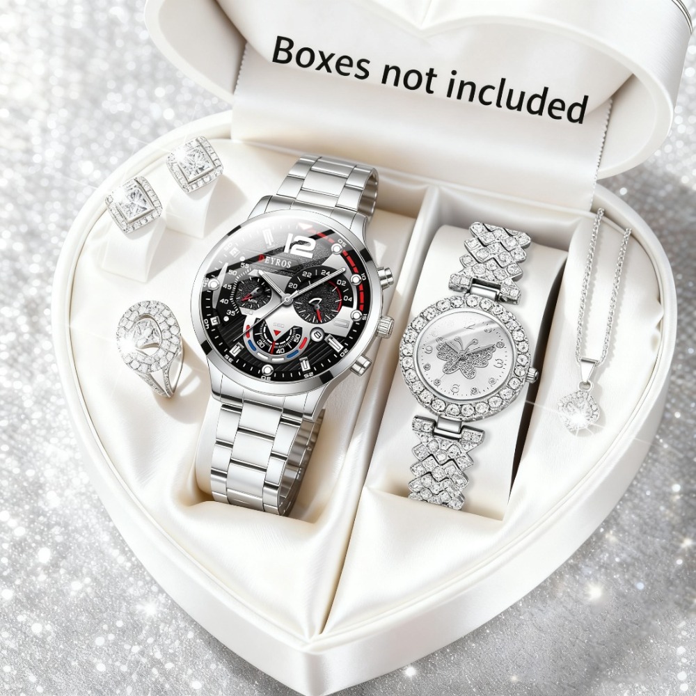 Jam Tangan Pasangan Fashion 6p - Coupling 8Mm ulasan dan harga