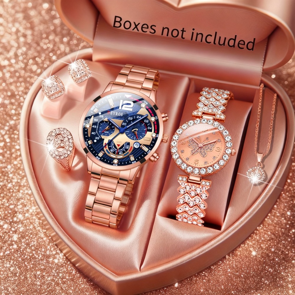 Jam Tangan Pasangan Fashion 6p - Coupling 8Mm ulasan dan harga