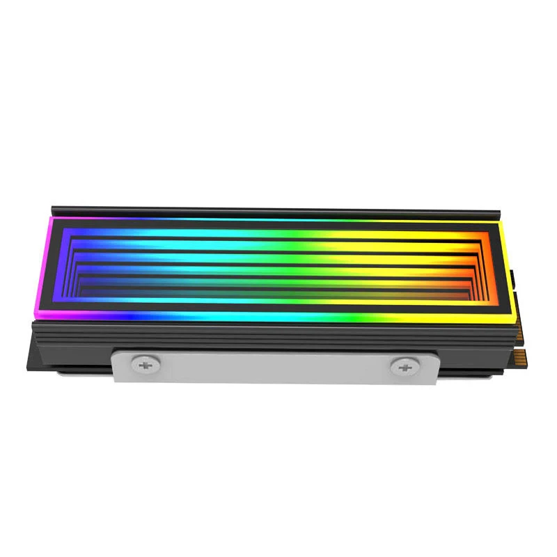 5V ARGB M.2 2280 SSD Heatsink  - Aluminium Extrusion ulasan dan harga