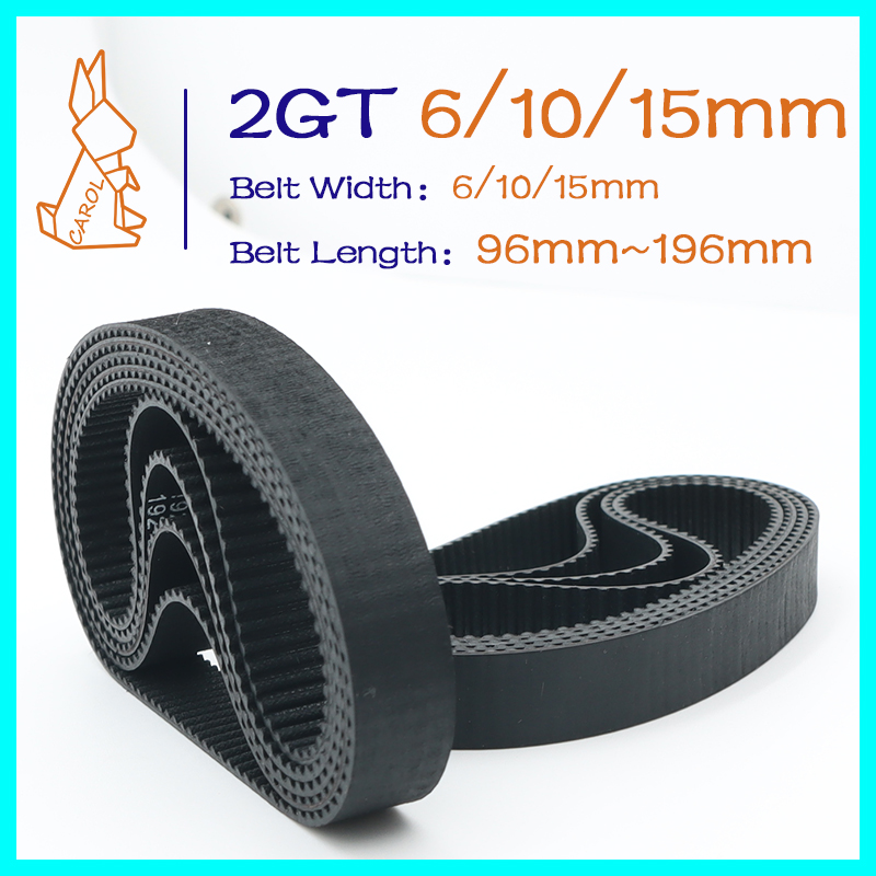 Sabuk 2GT lebar 6/10/15mm GT2  - Gt2 Pulley ulasan dan harga
