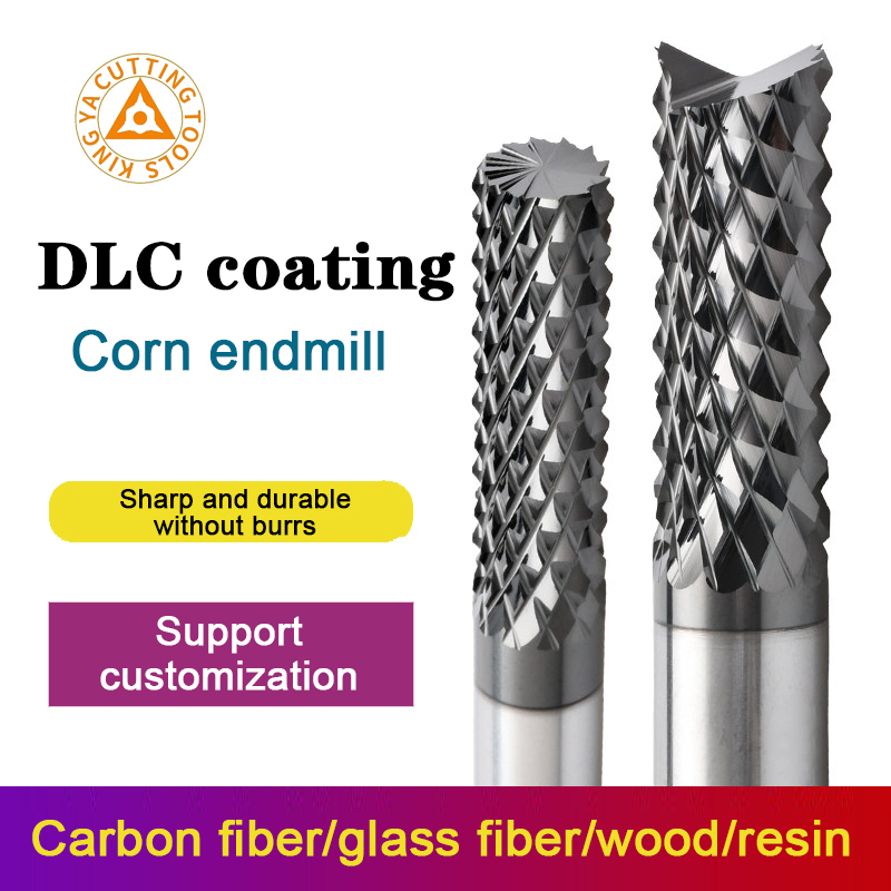 KINGYA D3.175-D12 DLC Pemotong - End Mill Set ulasan dan harga
