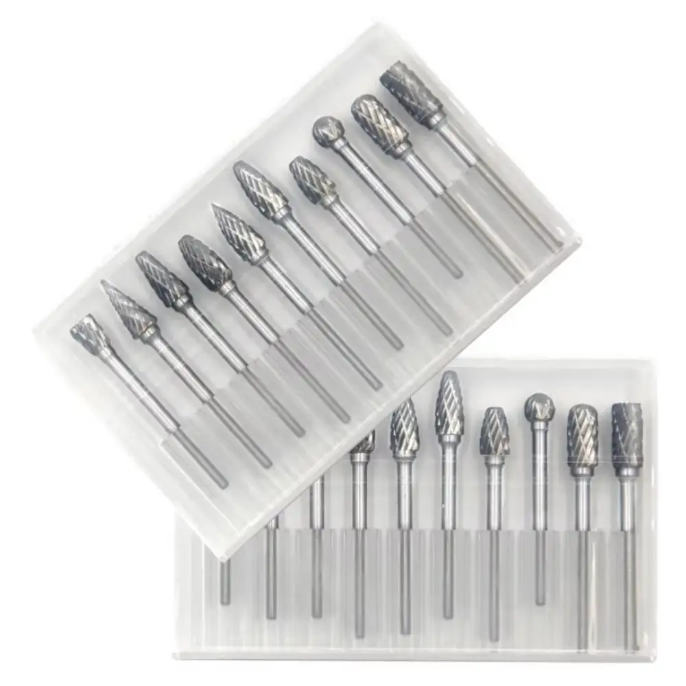 10PCS Set Mata Bor Karbida 3mm - Carbide End Mill ulasan dan harga