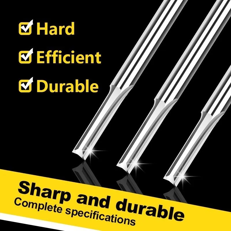 Mata bor Router karbida, 10 bu - End Mill Set ulasan dan harga