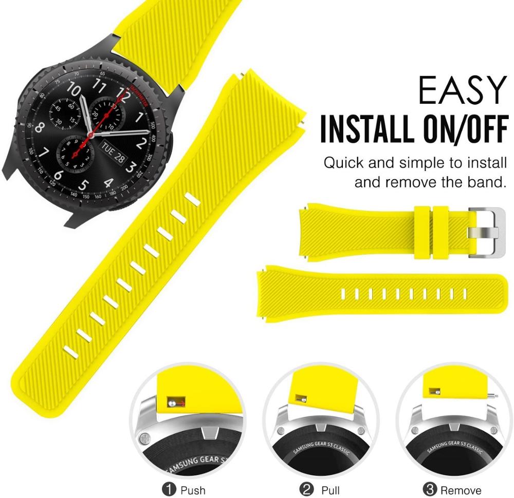 Tali jam tangan Samsung galaxy - Gt2 Belt ulasan dan harga
