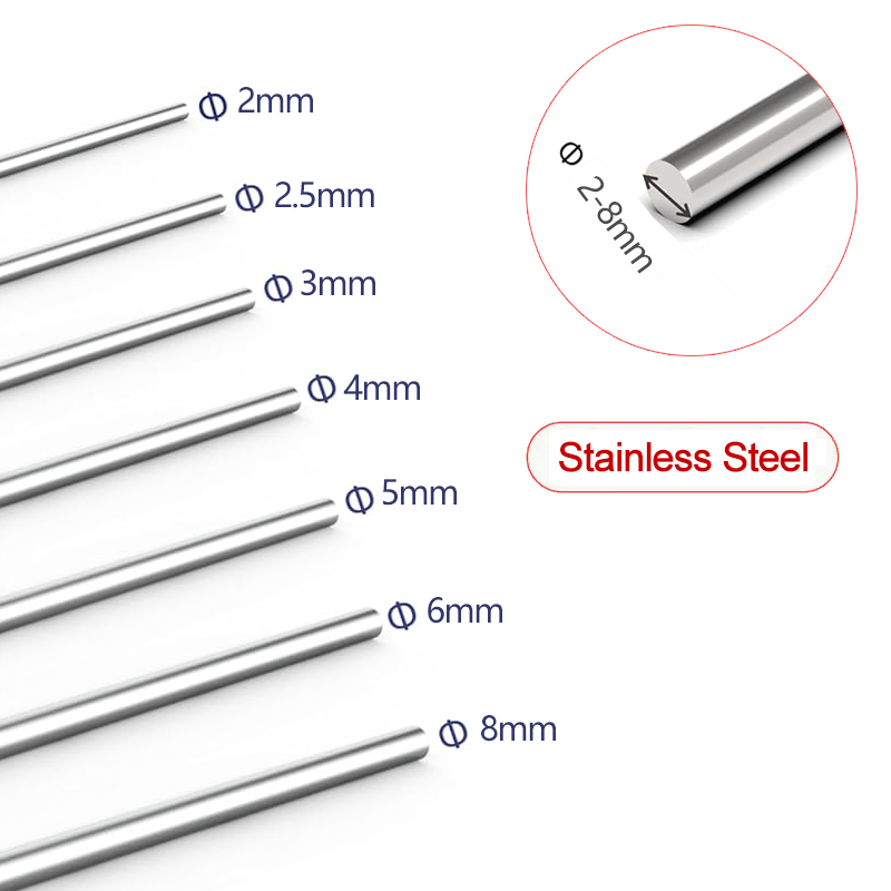 Batang Baja Solid Stainless St - Linear Rod 8Mm ulasan dan harga